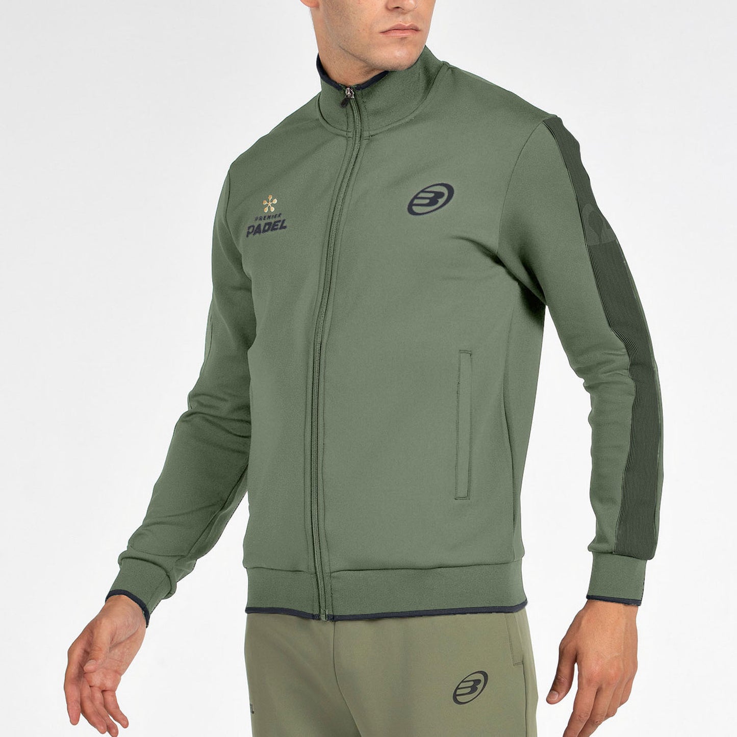 Bullpadel Premier Padel Pindaro Jacket Khaki Green