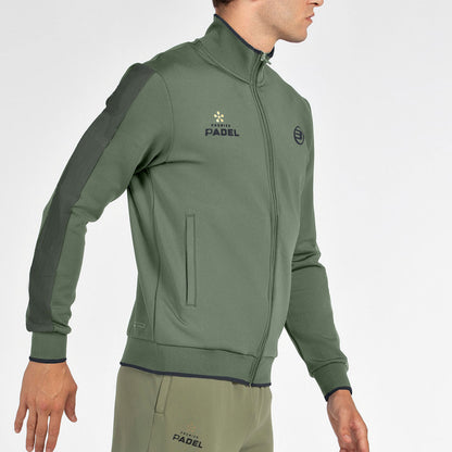Bullpadel Premier Padel Pindaro Jacket Khaki Green
