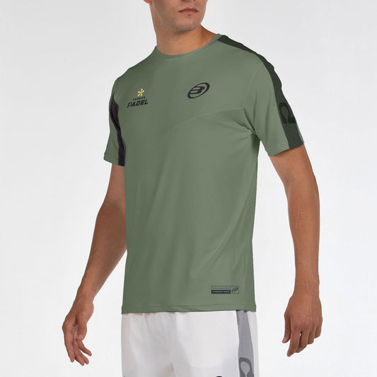 Bullpadel Premier Padel Pocate Tee Khaki Green